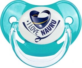 I Love Nauru : Sucette Physiologique personnalisée