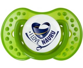 I Love Nauru : Sucette LOVI Dynamic personnalisée