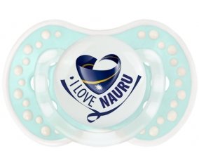 I Love Nauru Sucette LOVI Dynamic Retro-turquoise-lagon classique