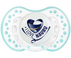 I Love Nauru Sucette LOVI Dynamic Retro-blanc-lagon classique