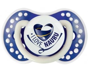 I Love Nauru Sucette LOVI Dynamic Bleu-marine phosphorescente