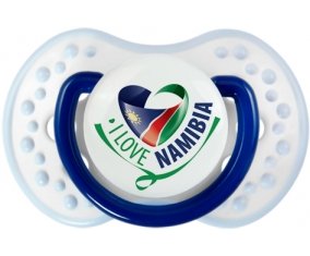 I Love Namibia Sucette LOVI Dynamic Marine-blanc-bleu classique