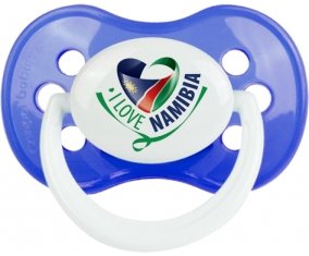 I Love Namibia : Sucette Anatomique personnalisée