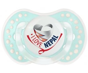 I Love Nepal Sucete LOVI Dynamic Retro-turquoise-lagon classique