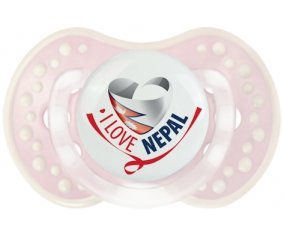 I Love Nepal Sucete LOVI Dynamic Retro-rose-tendre classique