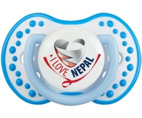I Love Nepal Sucete LOVI Dynamic Blanc-bleu phosphorescente