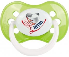 I Love Nepal Sucete Anatomique Vert classique