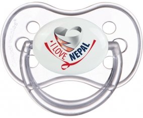 I Love Nepal Sucete Anatomique Transparente classique