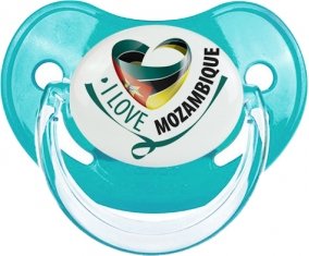 I Love Mozambique : Sucette Physiologique personnalisée