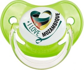 I Love Mozambique Sucete Physiologique Vert classique