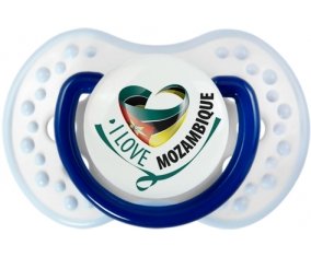 I Love Mozambique Tétine LOVI Dynamic Marine-blanc-bleu classique