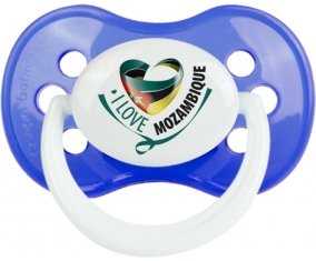 I Love Mozambique : Sucette Anatomique personnalisée