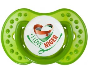 I Love Niger : Sucette LOVI Dynamic personnalisée