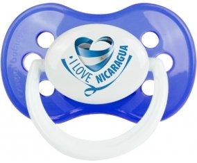 I Love Nicaragua : Sucette Anatomique personnalisée
