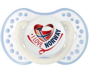 I Love Norway Sucete LOVI Dynamic Blanc-cyan classique