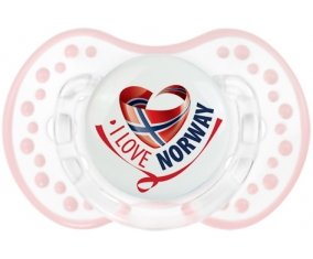 I Love Norway Sucete LOVI Dynamic Retro-blanc-rose-tendre classique