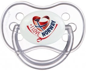I Love Norway Sucete Anatomique Transparente classique