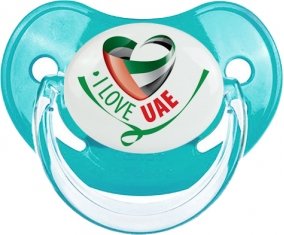 I Love UAE Sucete Physiologique Bleue classique