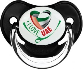 I Love UAE Sucete Physiologique Noir classique