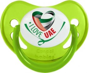 I Love UAE Sucete Physiologique Vert phosphorescente