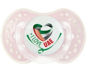I Love UAE Tétine LOVI Dynamic Retro-rose-tendre classique