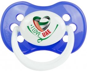 I Love UAE : Sucette Anatomique personnalisée