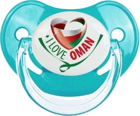 I Love Oman : Sucette Physiologique personnalisée