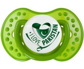 I Love Pakistan : Sucette LOVI Dynamic personnalisée
