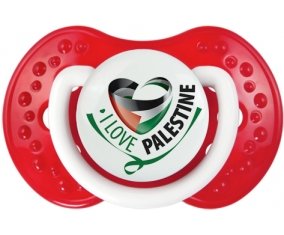 I Love Palestine Sucete LOVI Dynamic Blanc-rouge classique