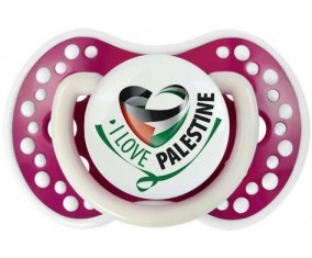 I Love Palestine Sucete LOVI Dynamic Fuchsia phosphorescente