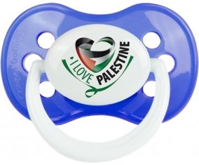 I Love Palestine : Sucette Anatomique personnalisée