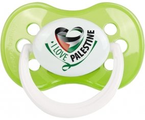 I Love Palestine Sucete Anatomique Vert classique