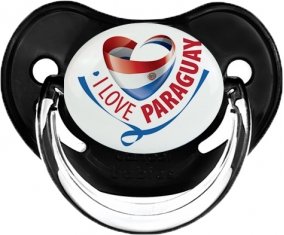 I Love Paraguay Sucete Physiologique Noir classique