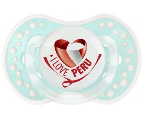I Love Peru Sucette LOVI Dynamic Retro-turquoise-lagon classique