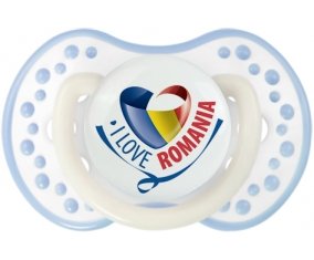 I Love Romania Sucete LOVI Dynamic Blanc-cyan classique