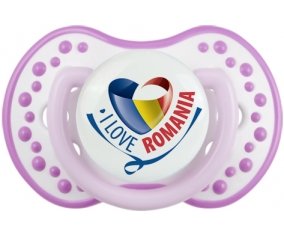 I Love Romania Sucete LOVI Dynamic Blanc-mauve classique