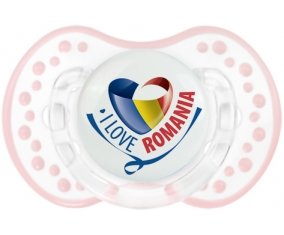 I Love Romania Sucete LOVI Dynamic Retro-blanc-rose-tendre classique