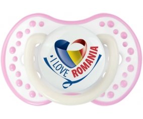 I Love Romania Sucete LOVI Dynamic Blanc-rose phosphorescente