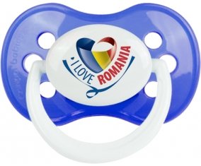 I Love Romania Sucete Anatomique Bleu classique