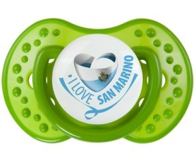 I Love San Marino : Sucette LOVI Dynamic personnalisée