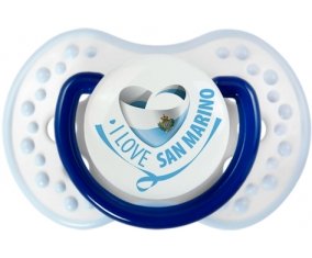I Love San Marino Sucette LOVI Dynamic Marine-blanc-bleu classique
