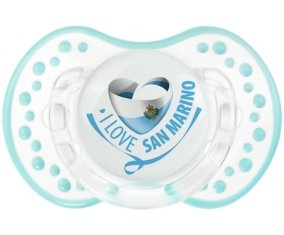 I Love San Marino Sucette LOVI Dynamic Retro-blanc-lagon classique