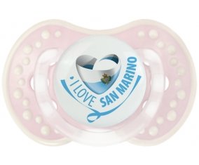 I Love San Marino Sucette LOVI Dynamic Retro-rose-tendre classique