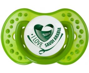 I Love Saudi Arabia : Sucette LOVI Dynamic personnalisée