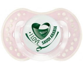 I Love Saudi Arabia Sucette LOVI Dynamic Retro-rose-tendre classique