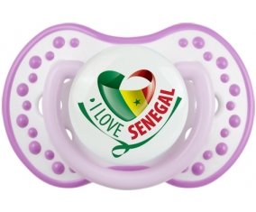 I Love Senegal Sucete LOVI Dynamic Blanc-mauve classique