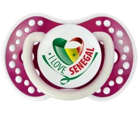 I Love Senegal Sucete LOVI Dynamic Fuchsia phosphorescente