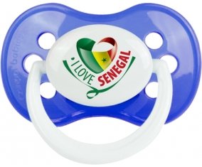 I Love Senegal : Sucette Anatomique personnalisée