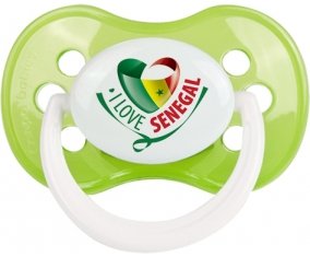 I Love Senegal Sucete Anatomique Vert classique