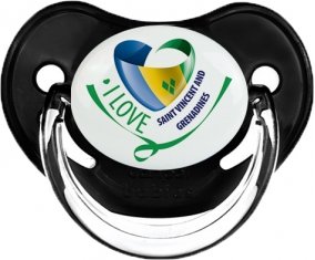 I Love Saint Vincent and Grenadines Sucete Physiologique Noir classique